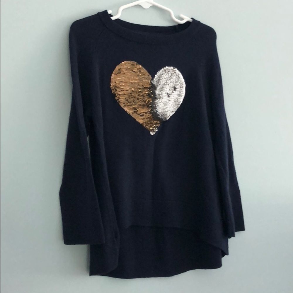 GAP sequence flip sweater/shirt